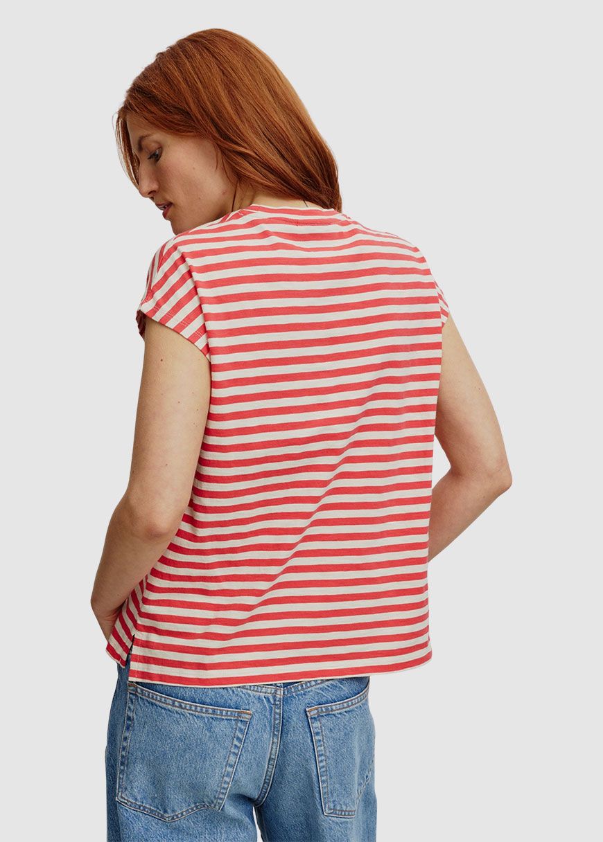 T-Shirt Zinnia Stripes