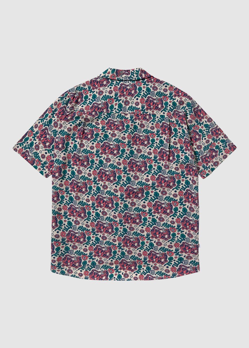 Asis Percales Tigris Aloha Shirt