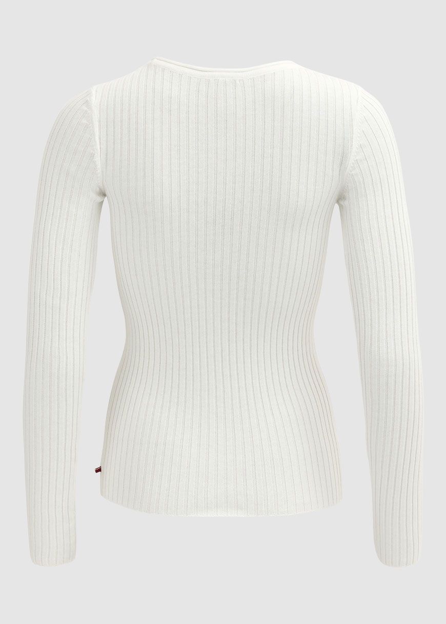 Rippstrick Pullover