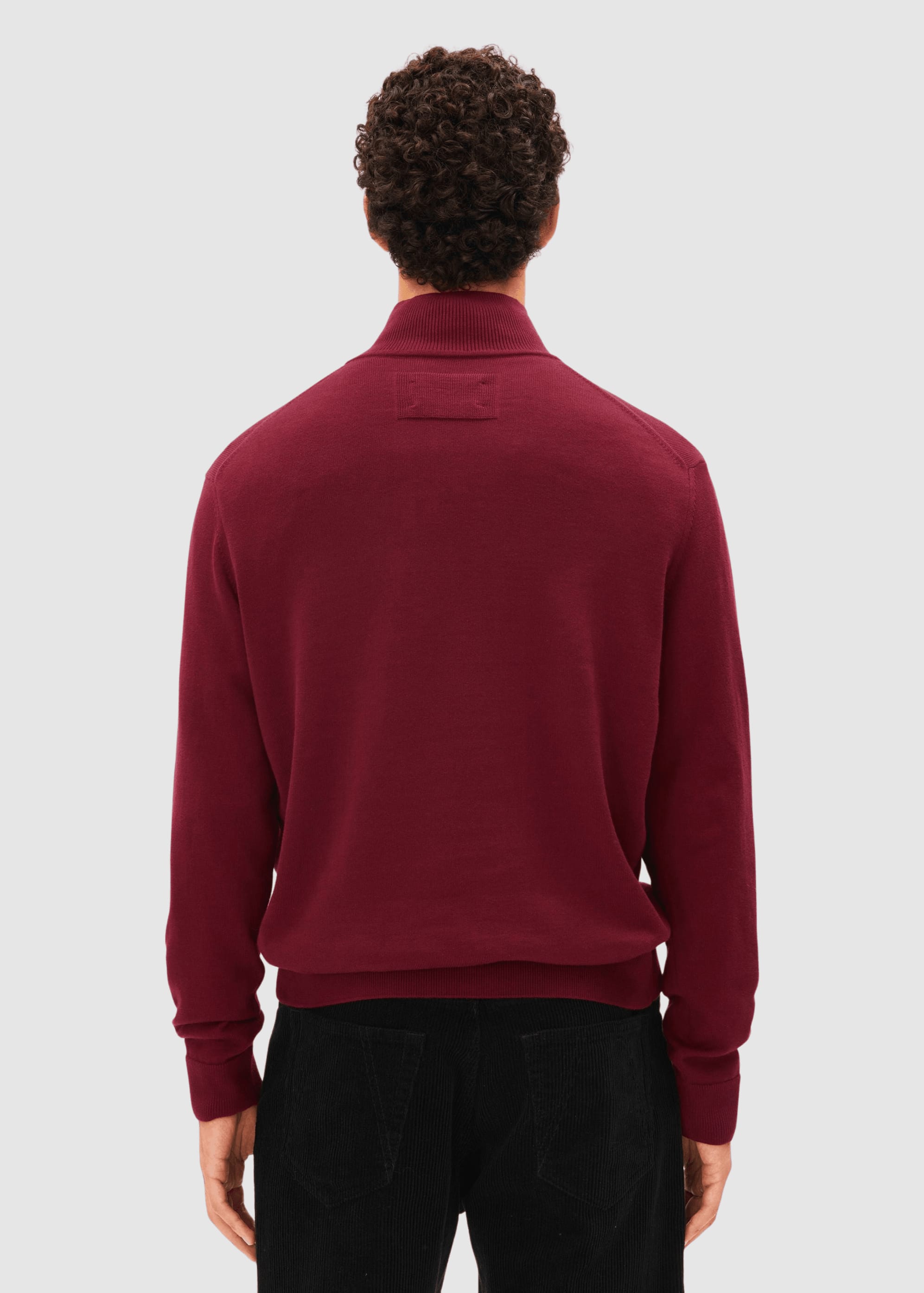 armedangels-faabes-knit-sweater-velvet-red-2.jpeg Faabes Knit Sweater Velvet Red
