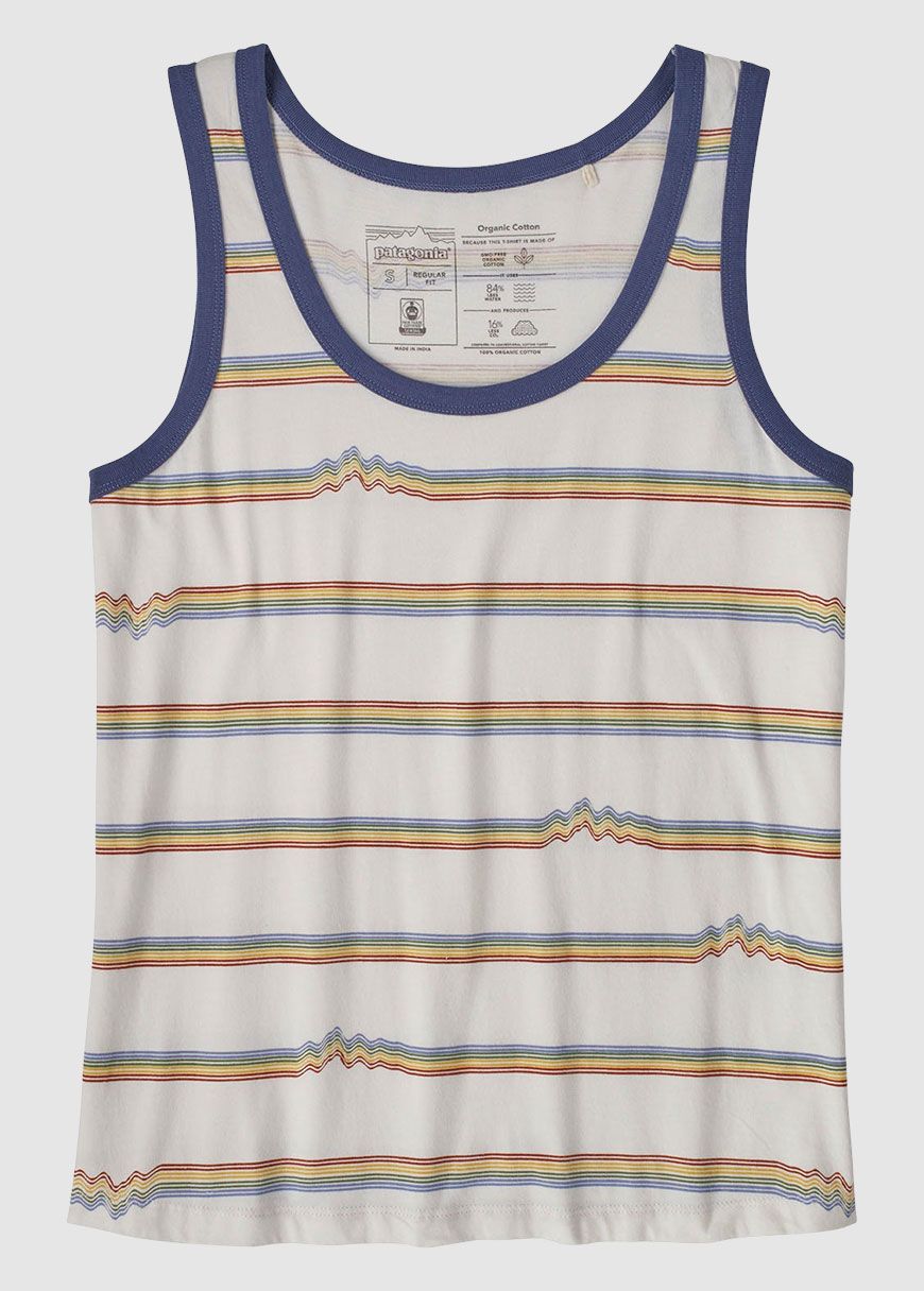 W's Ridge Rise Stripe Repeat Organic Tank W's Ridge Rise Stripe Repeat Organic Tank