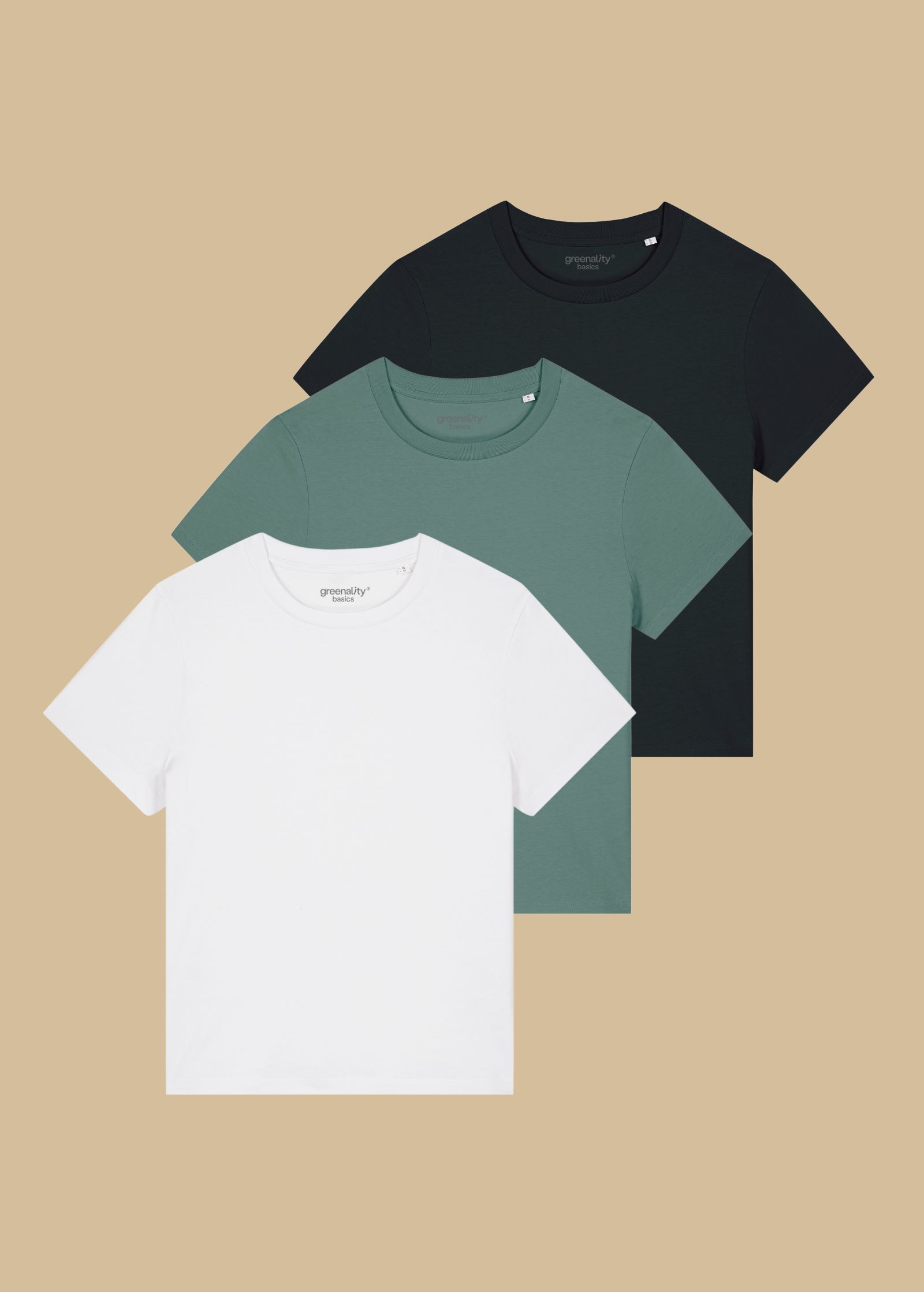 Classic T-Shirt Woman 3er Pack Mix 5