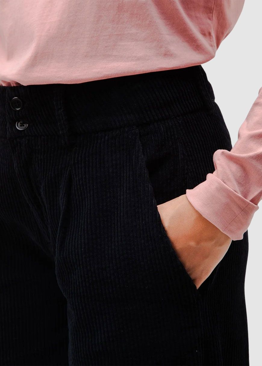 Corduroy Pleated Pants