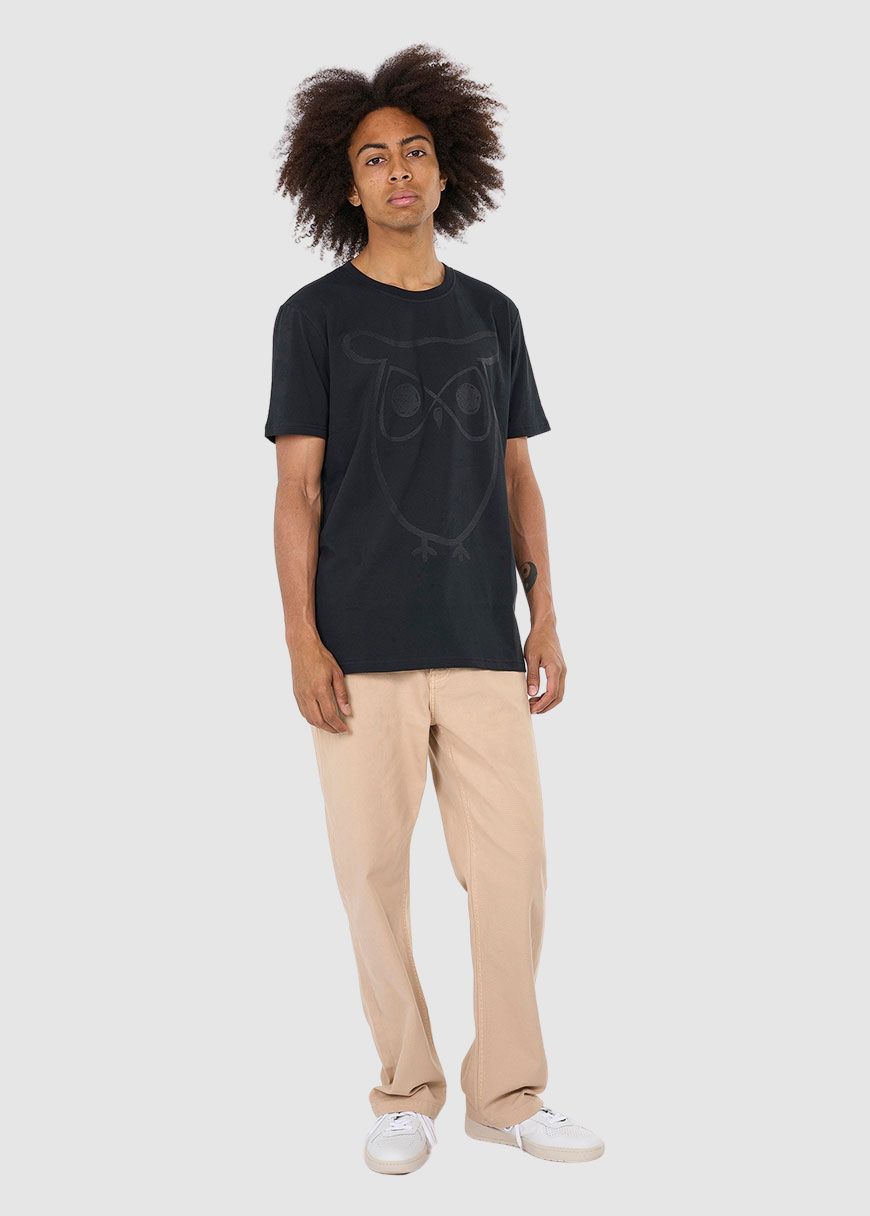 Regular Big Owl Front Print T-Shirt Regular Big Owl Front Print T-Shirt