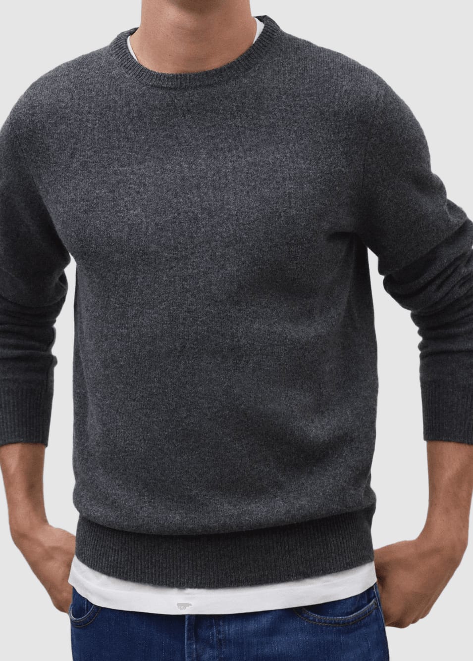 ecoalf-laguna-with-tag-knit-man-dark-grey-melange-2.jpeg Laguna With Tag Knit Man Dark Grey Melange