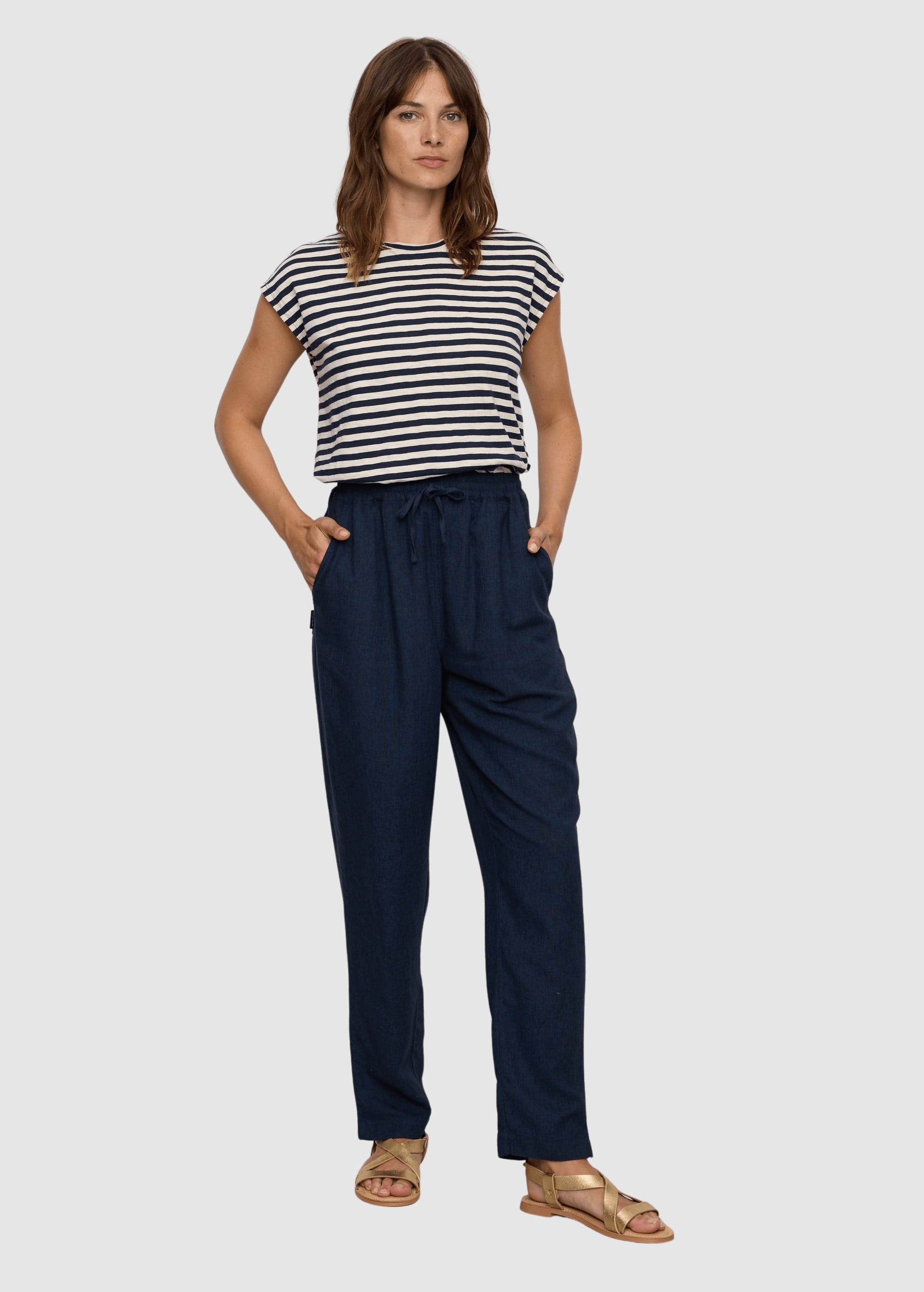 Pants Moonflower Navy