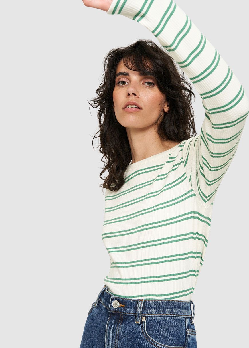 Longsleeve Lovage Stripes