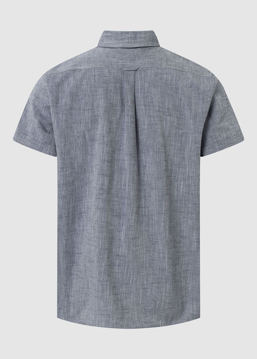 Custom Fit Linen Short Sleeve Shirt