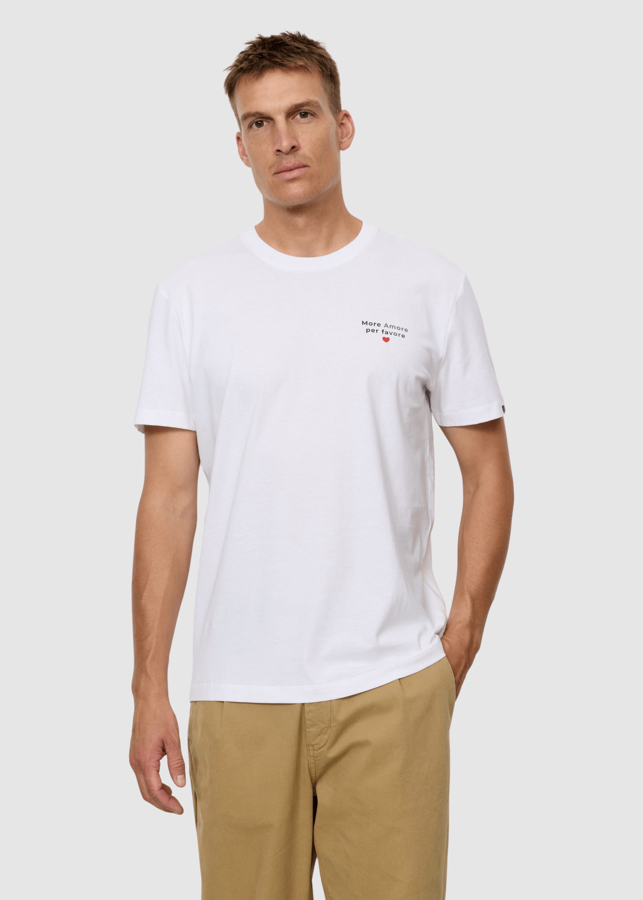 T-Shirt Agave More Amore White T-Shirt Agave More Amore White