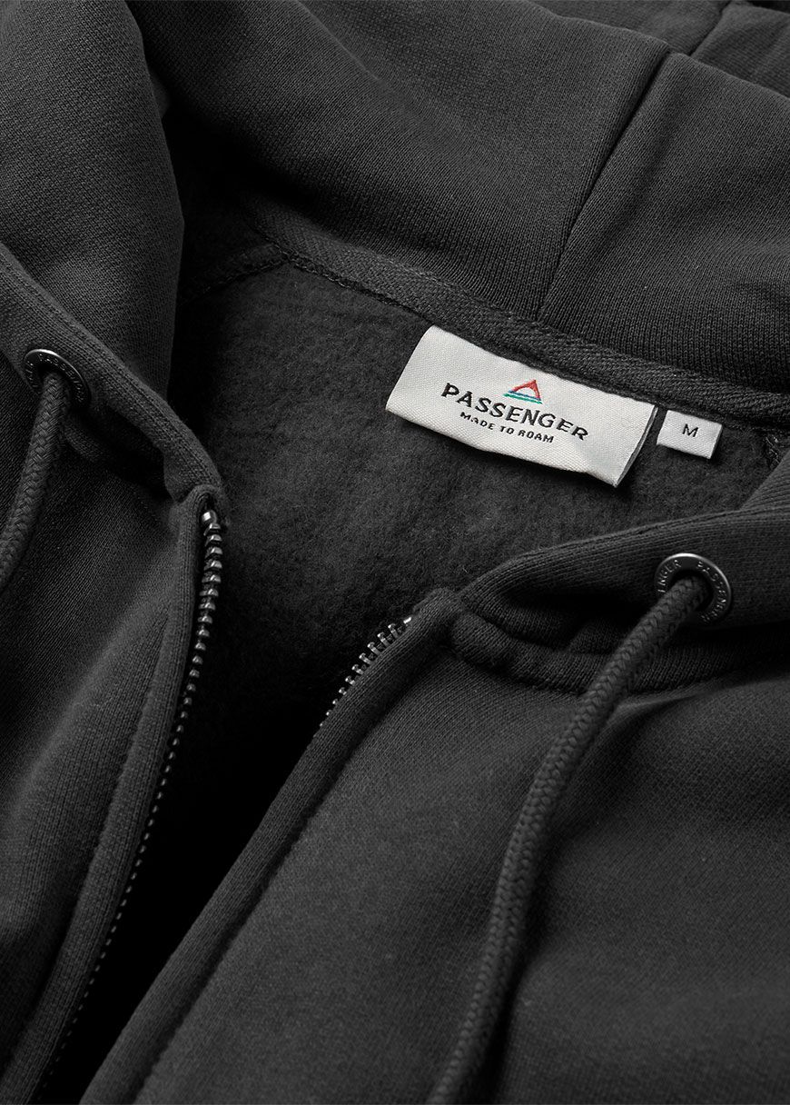 passenger_heritage_full_zip_recycled_cotton_hoodie_AW_25_PAS_M_HD_PPBIF_Black_4_4bab379870 Heritage Full Zip Recycled Cotton Hoodie