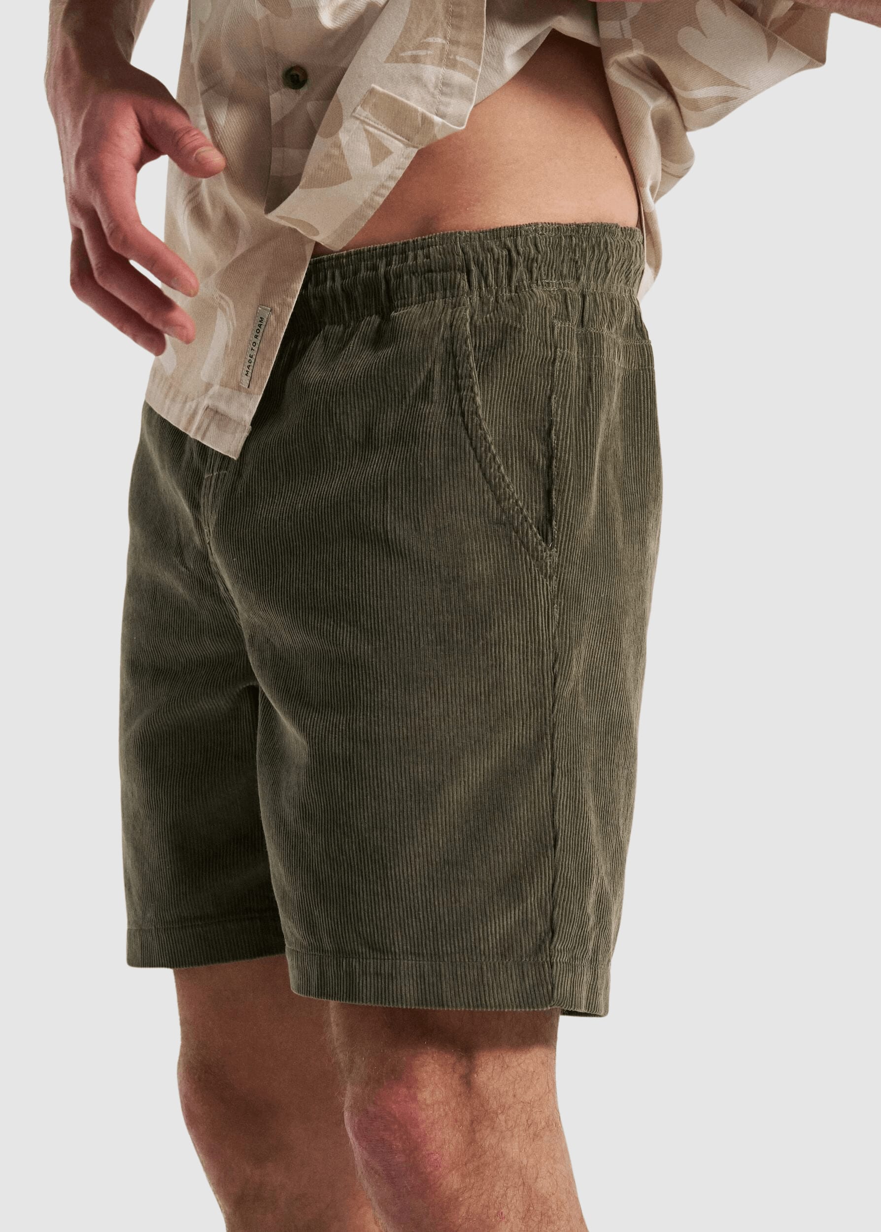 Drifter Cord Short 2.0 Dusty Olive