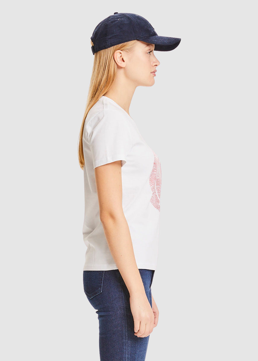 Rosa Owl Line Printed Tee