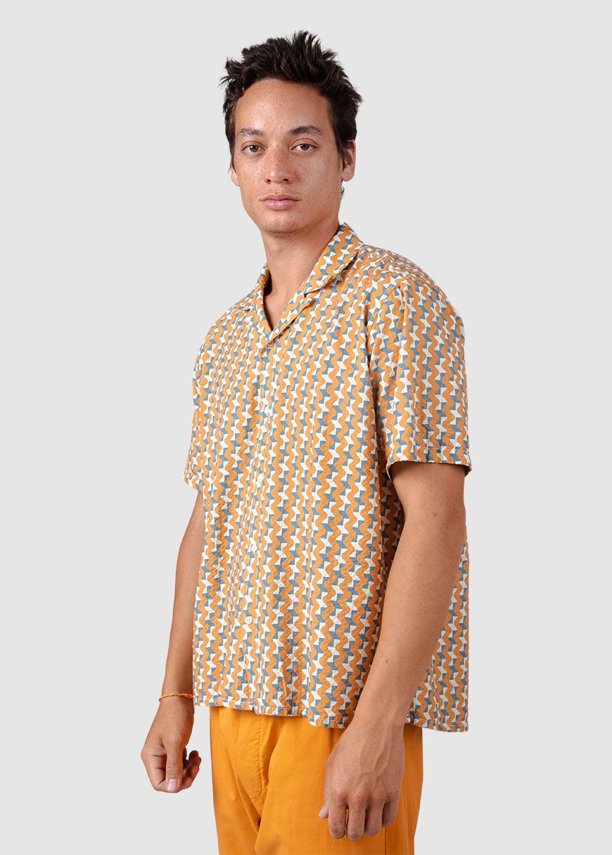 Tiles Aloha Shirt Tiles Aloha Shirt