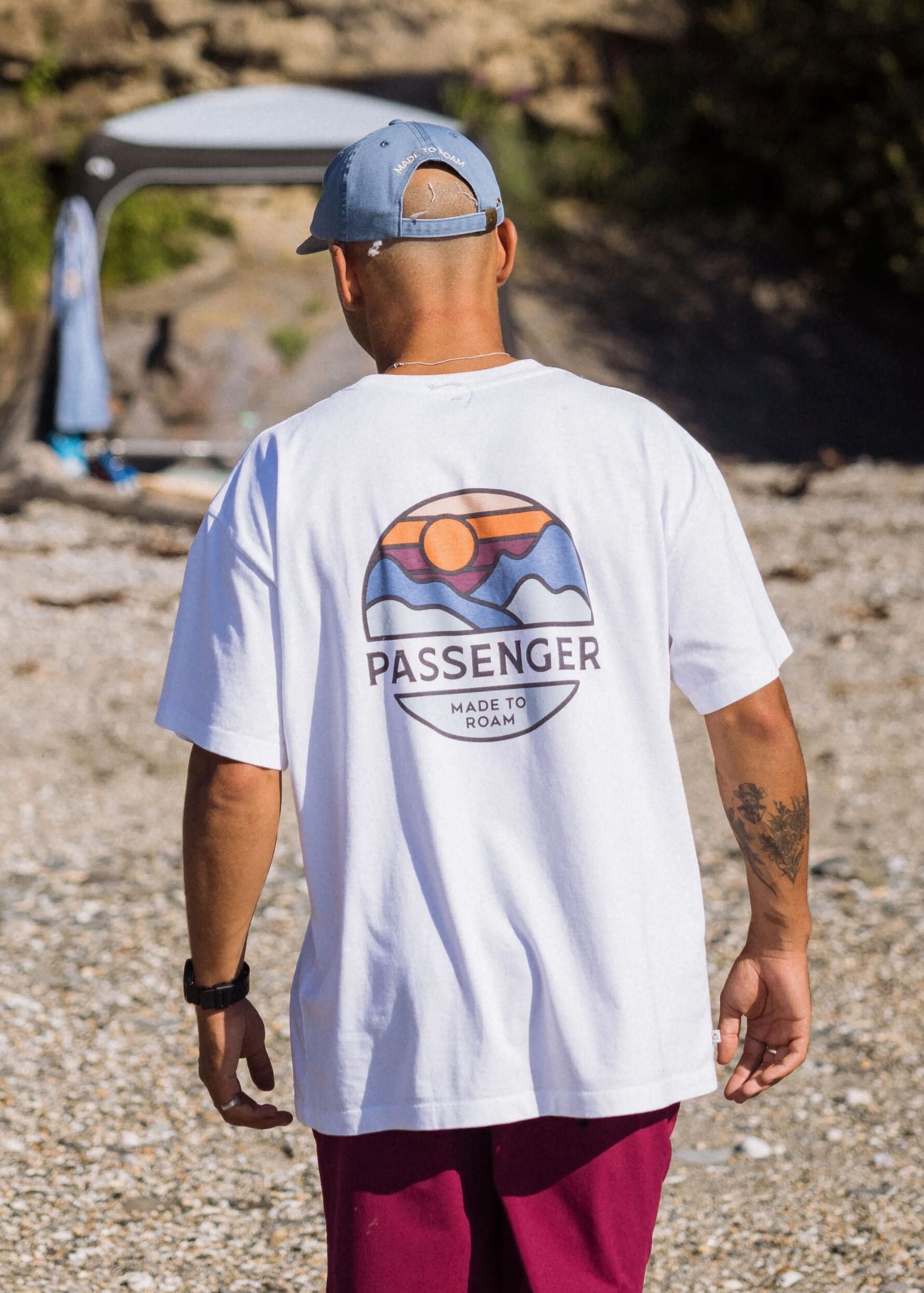 Laidback Recycled Cotton Relaxed Fit T-Shirt White