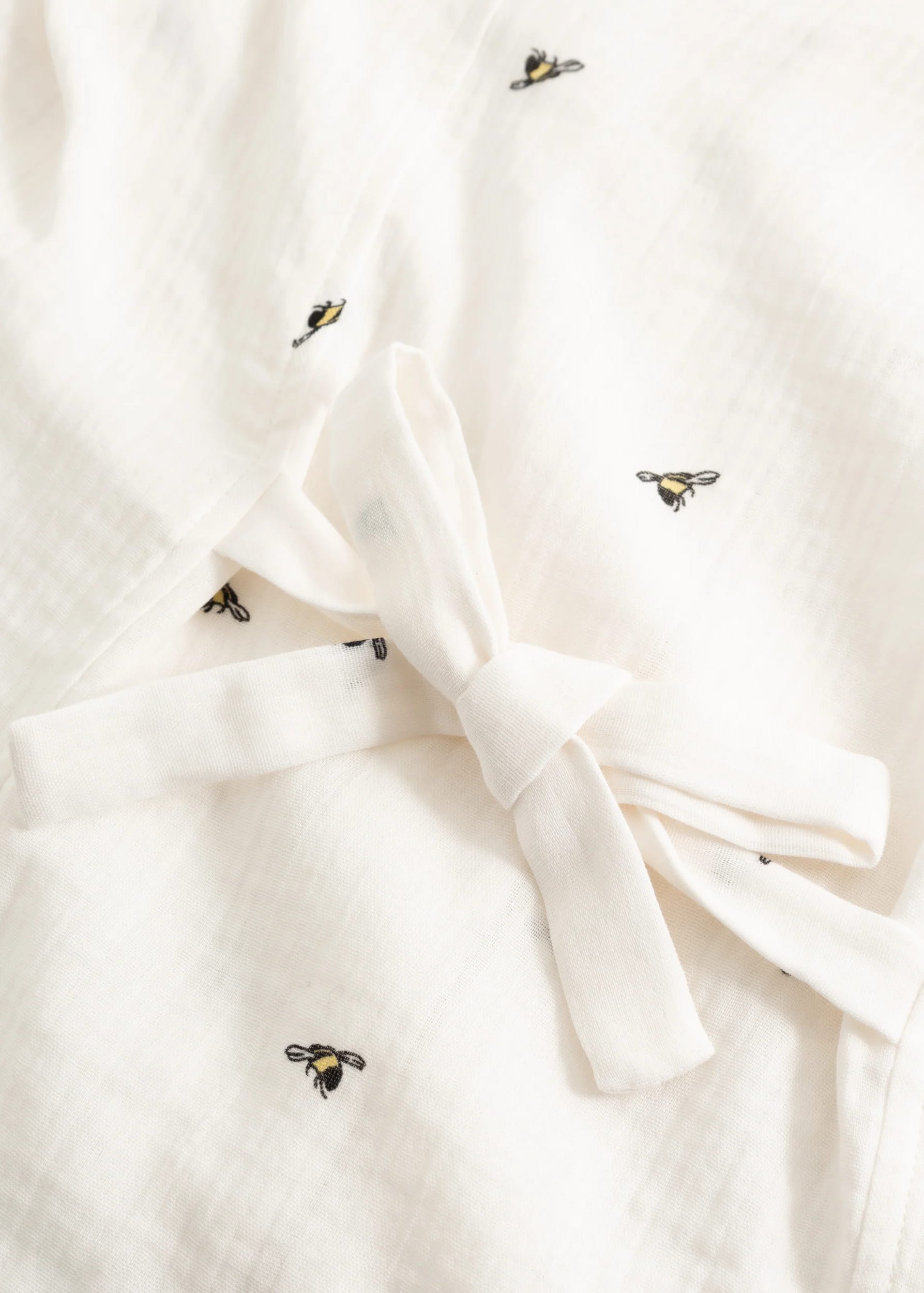 Bee Nice Vest Top White