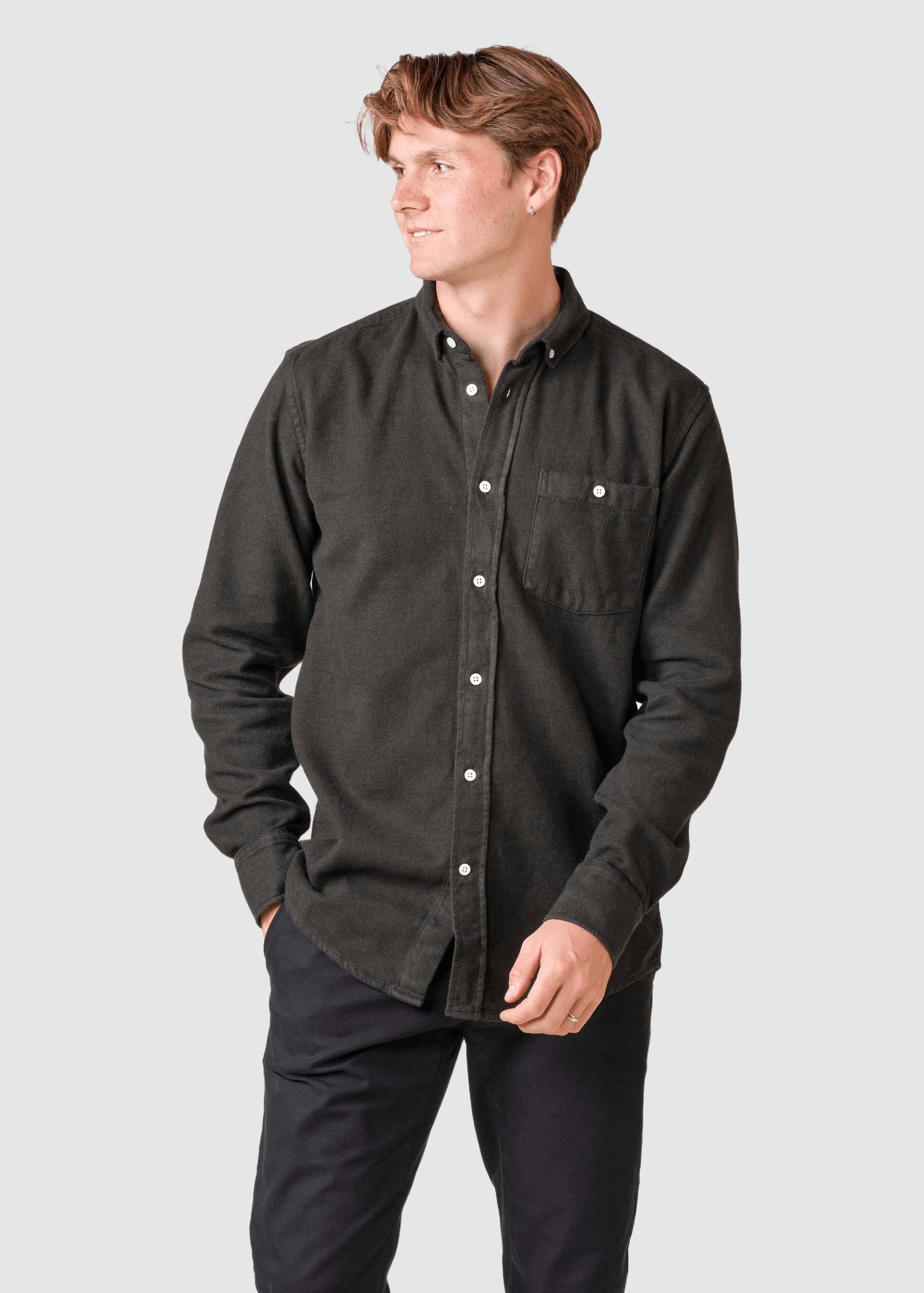Benjamin Lumber Shirt Olive Overdye