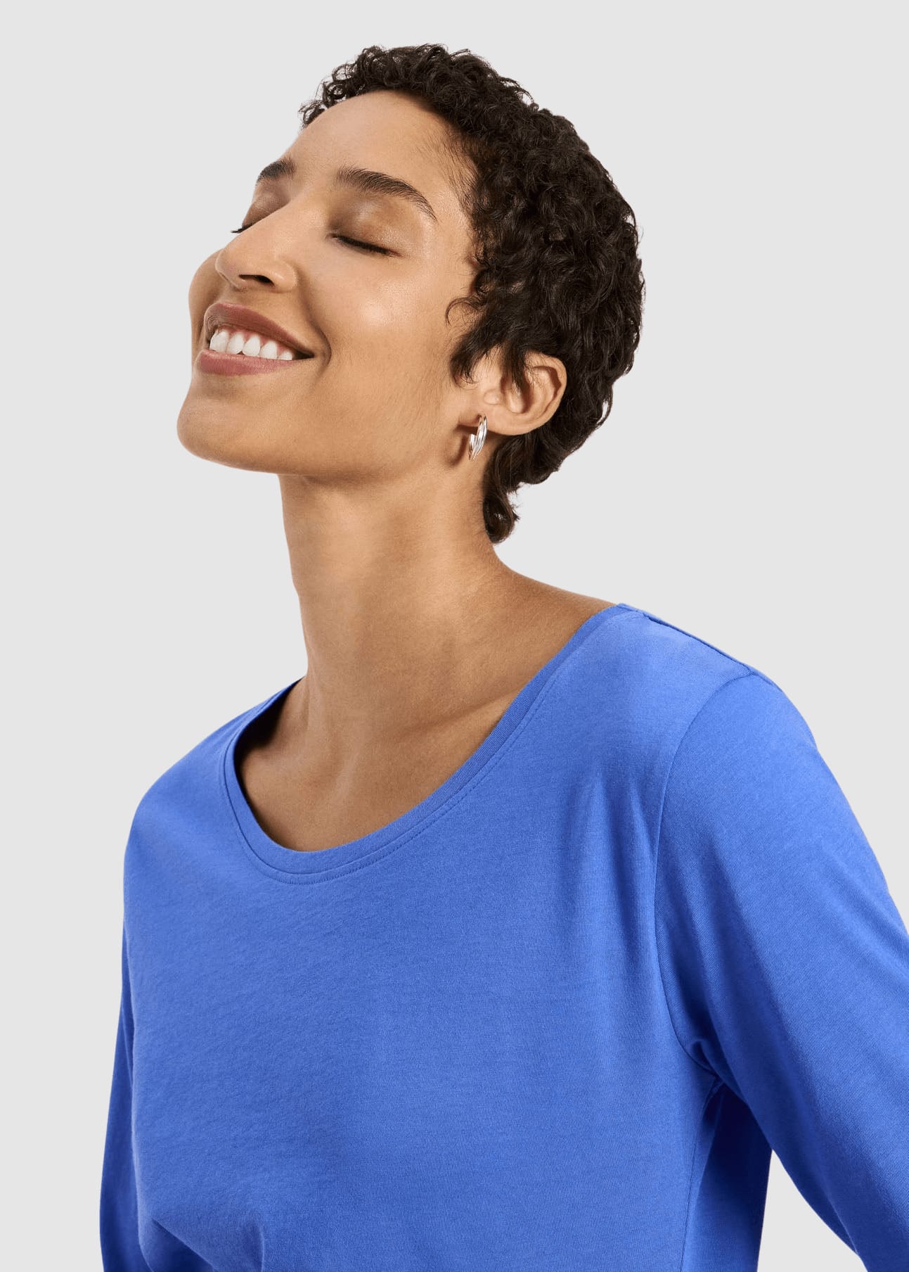 Langarmshirt Lavender Blue