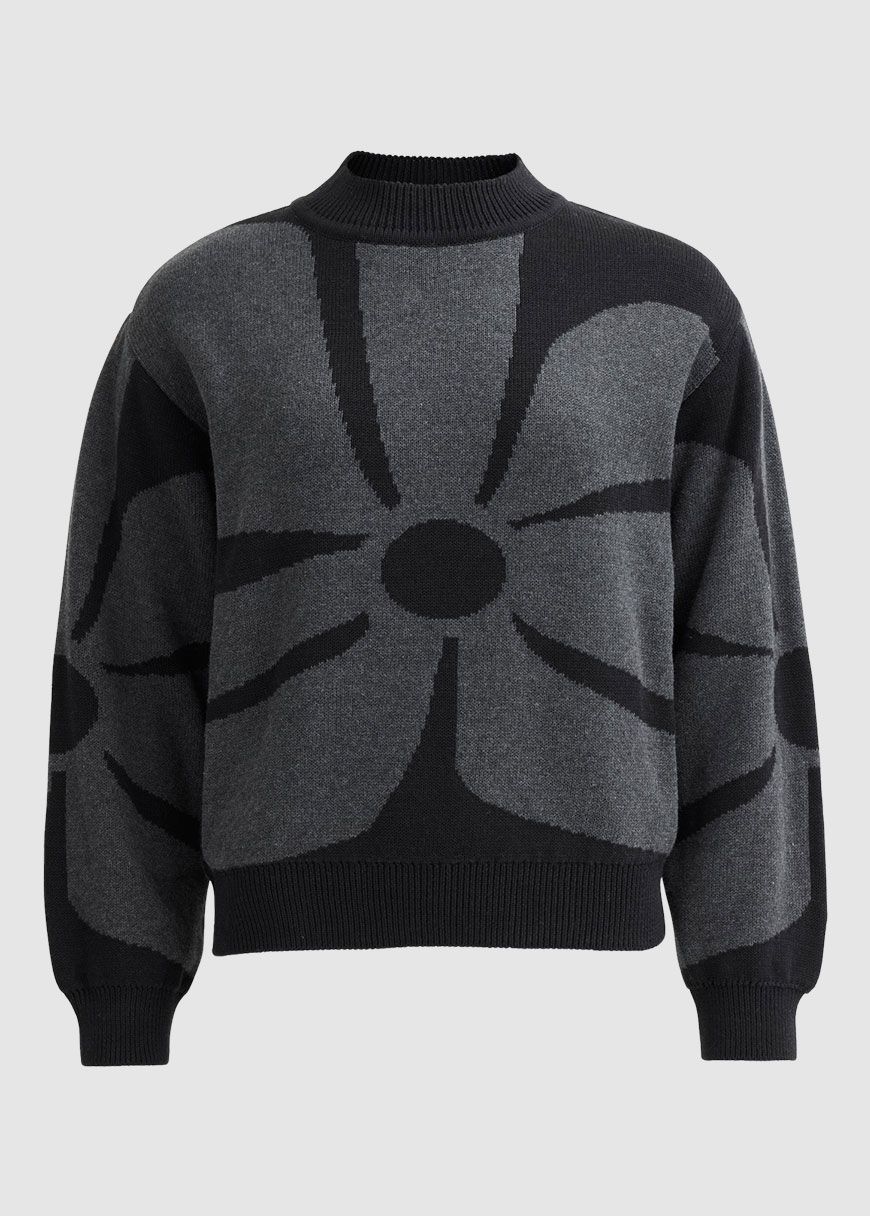 Jacquardstrick-Pullover