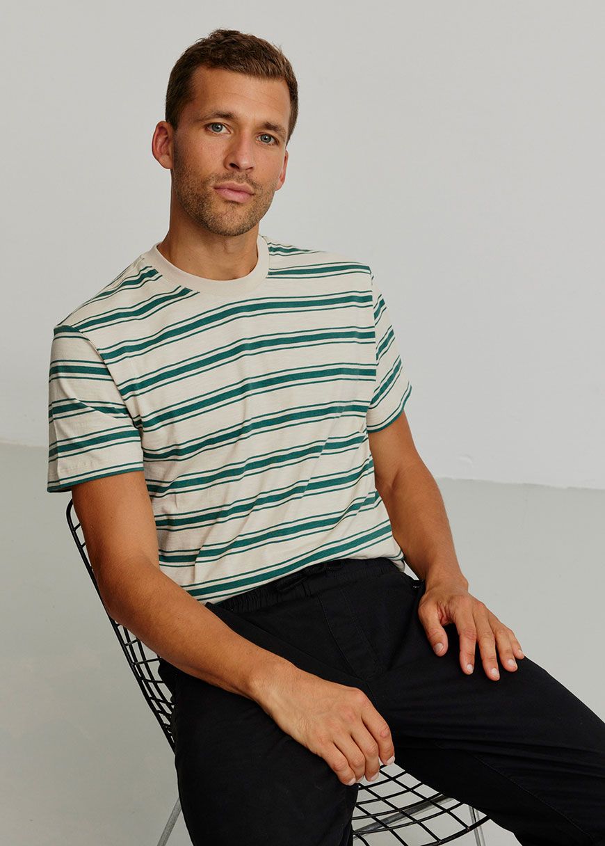 T-Shirt Cassava Stripes