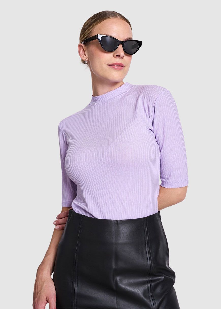 T-Shirt Nina Rib T-Shirt Nina Rib