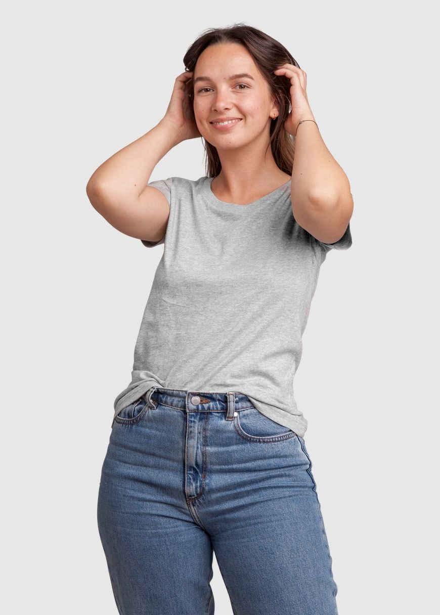 greenality_x_basics_t_shirt_round_neck_woman_NOS_GXB_STTW_032_Heather_Grey_8_1f9dc5d901 T-Shirt Round Neck Woman