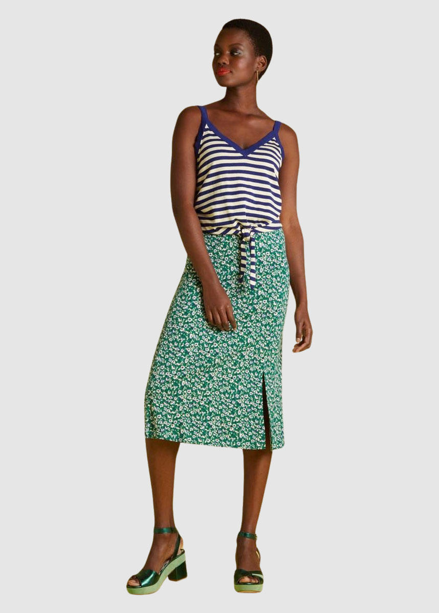 Isa Knot Camisole Classic Stripe Isa Knot Camisole Classic Stripe