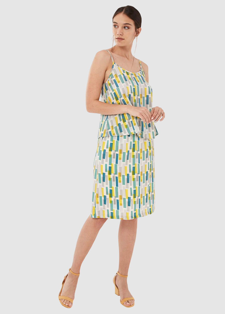 Women's Allover Printed Top Women's Allover Printed Top