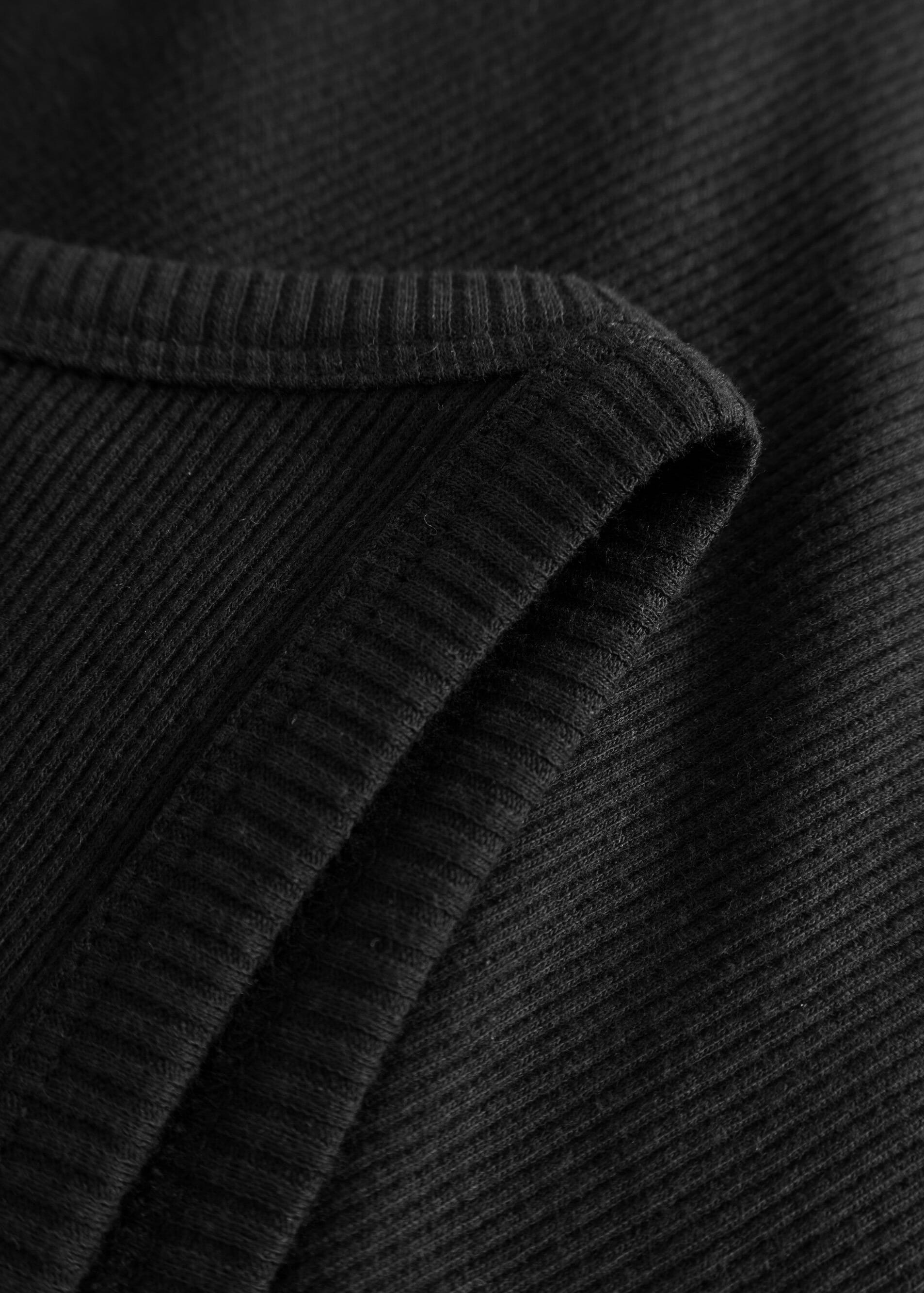 Rib Racer Top Black Jet
