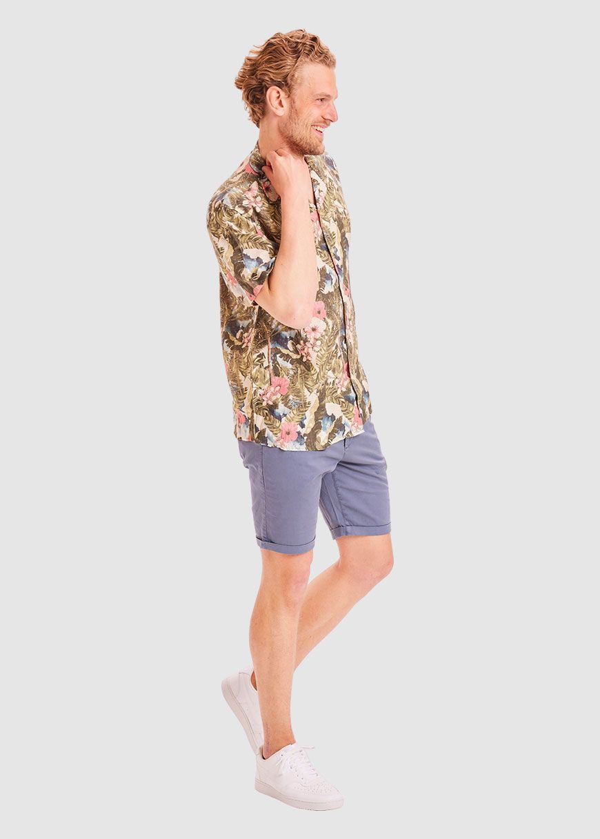 Regular Chino Poplin Shorts