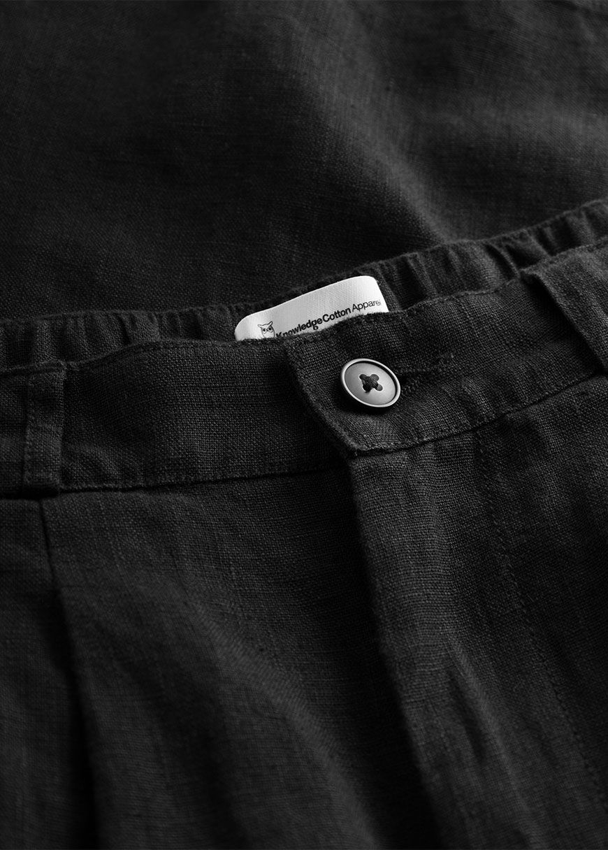 Natural Linen Baggy Shorts Natural Linen Baggy Shorts
