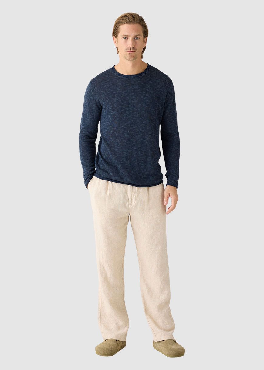 Fig Loose Linen Pant