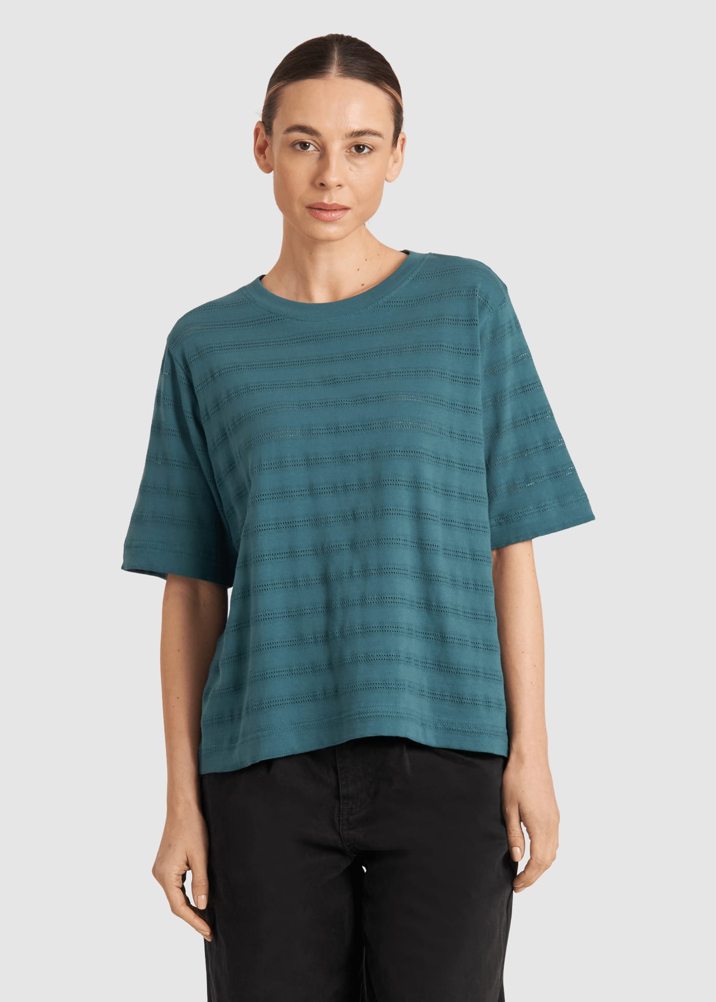 T-Shirt Vadstena Lace Mediterranea Green T-Shirt Vadstena Lace Mediterranea Green