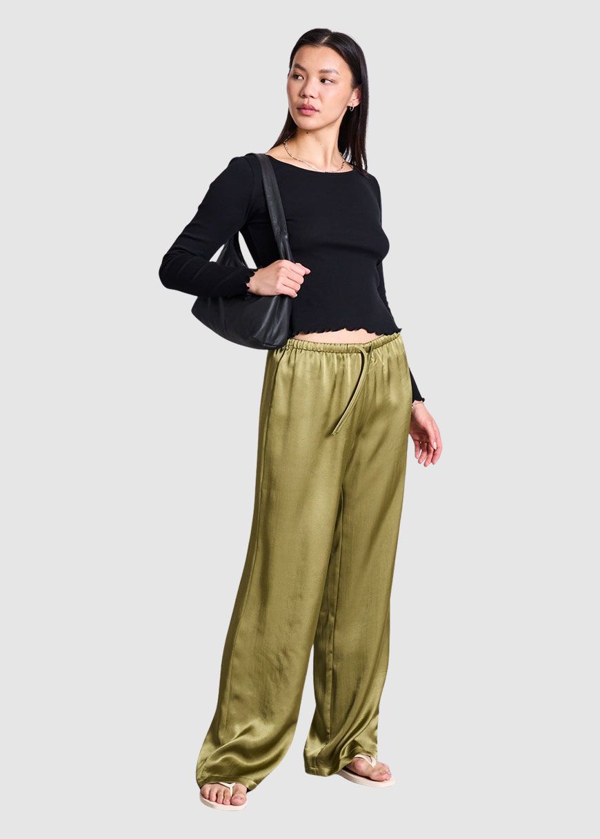 Loose Silky Pants Fris