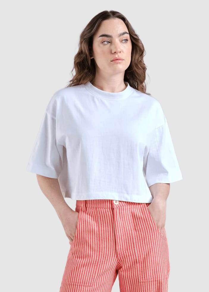 T-Shirt Ljusdal White T-Shirt Ljusdal White