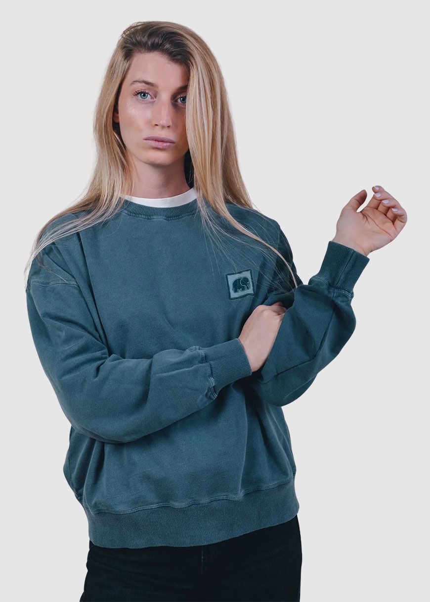 Women's Espliego Pigment Oversized Sweater