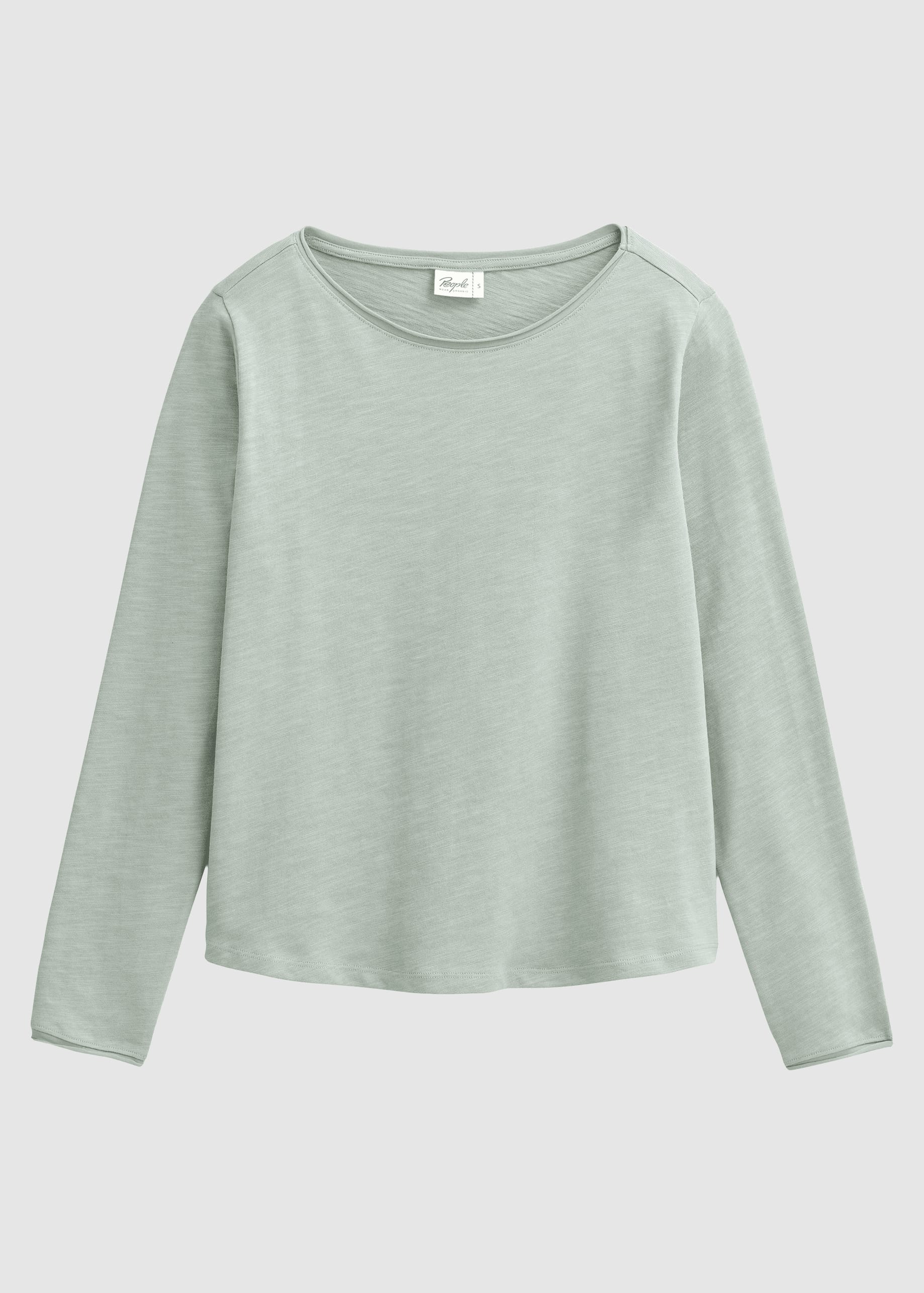 Langarm-Shirt Salbei Langarm-Shirt Salbei