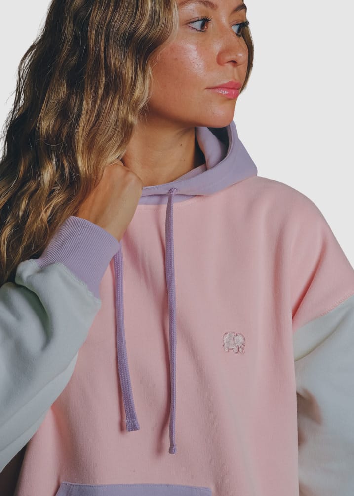 trendsplant-women-s-oversized-color-block-hoodie-pink-2.jpeg Women's Oversized Color Block Hoodie Pink