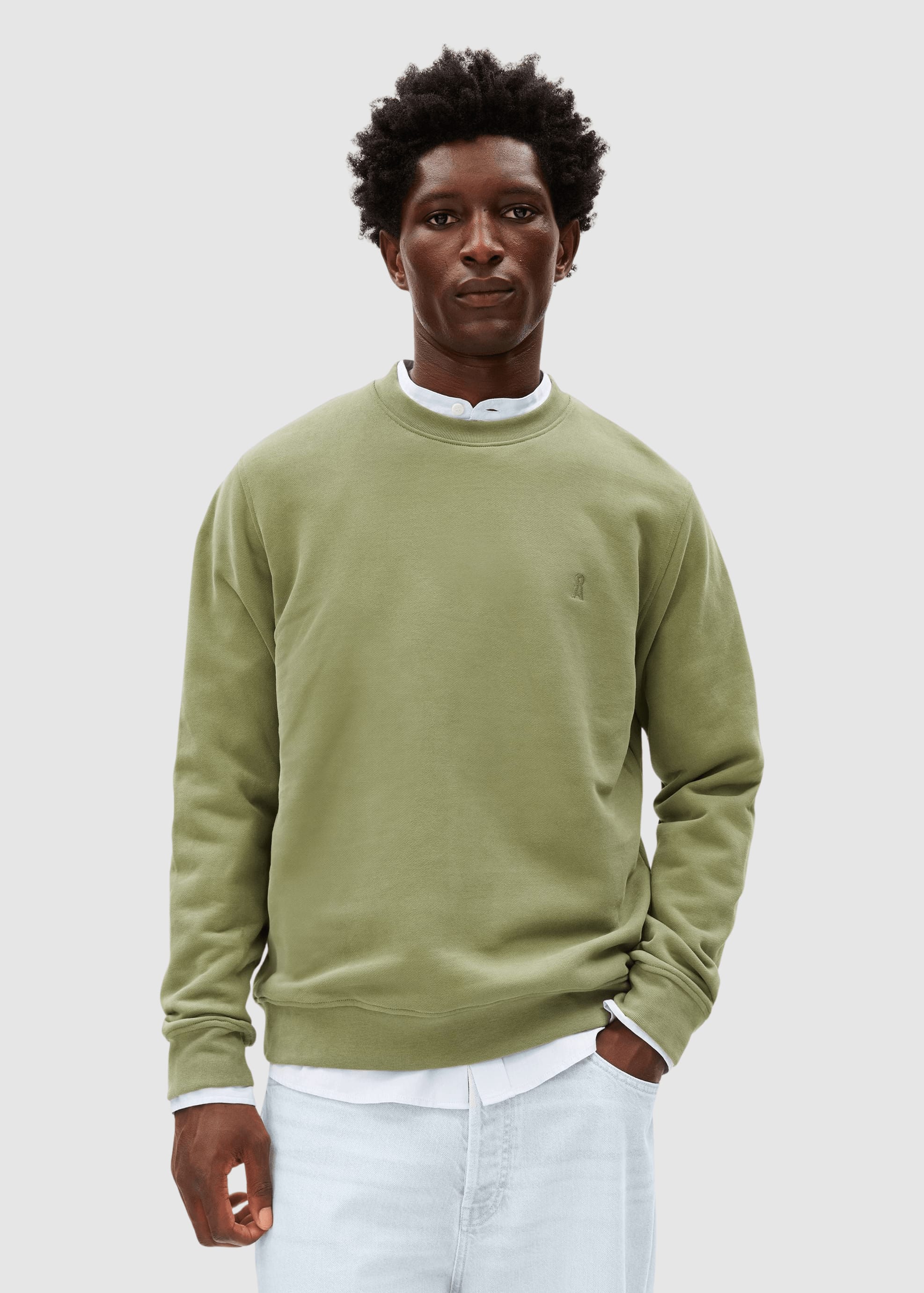 Baaro Loop Sweatshirt Fatigue Green
