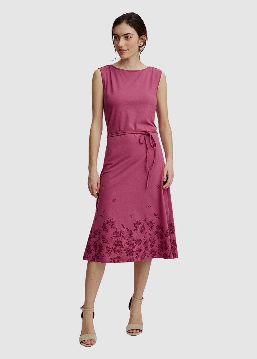 Blütenzauber Jersey-Kleid