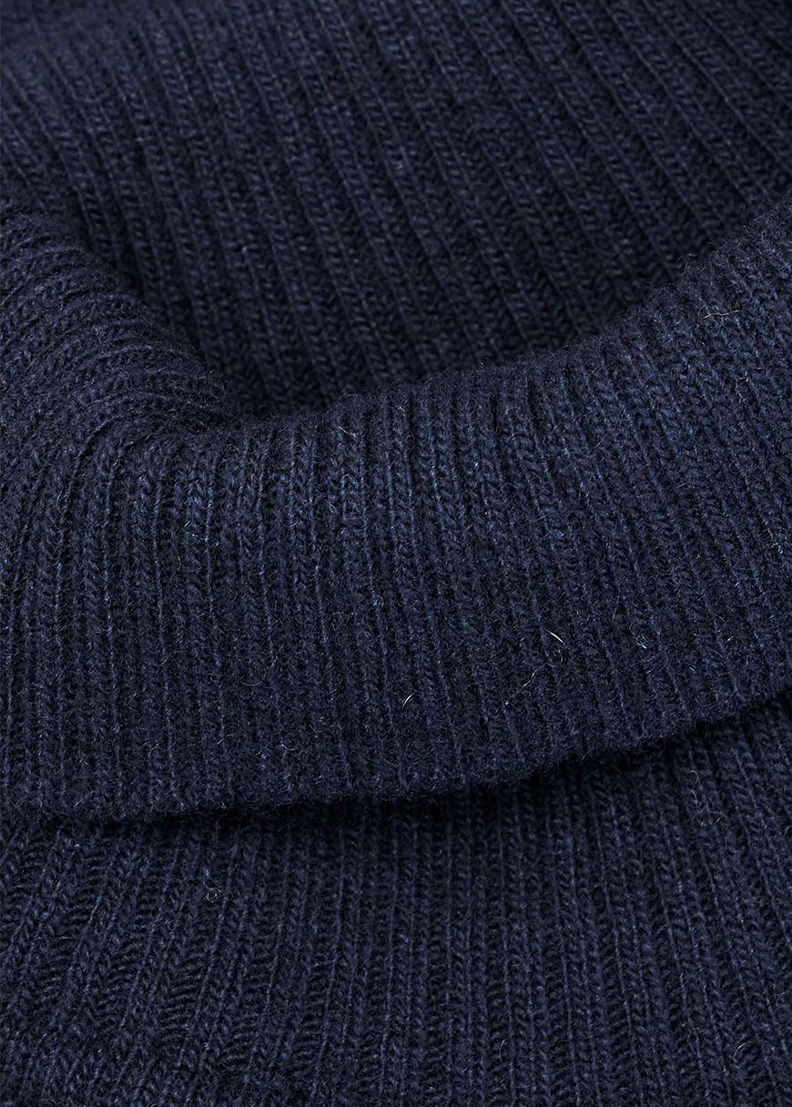 Roll Neck Wool Knit
