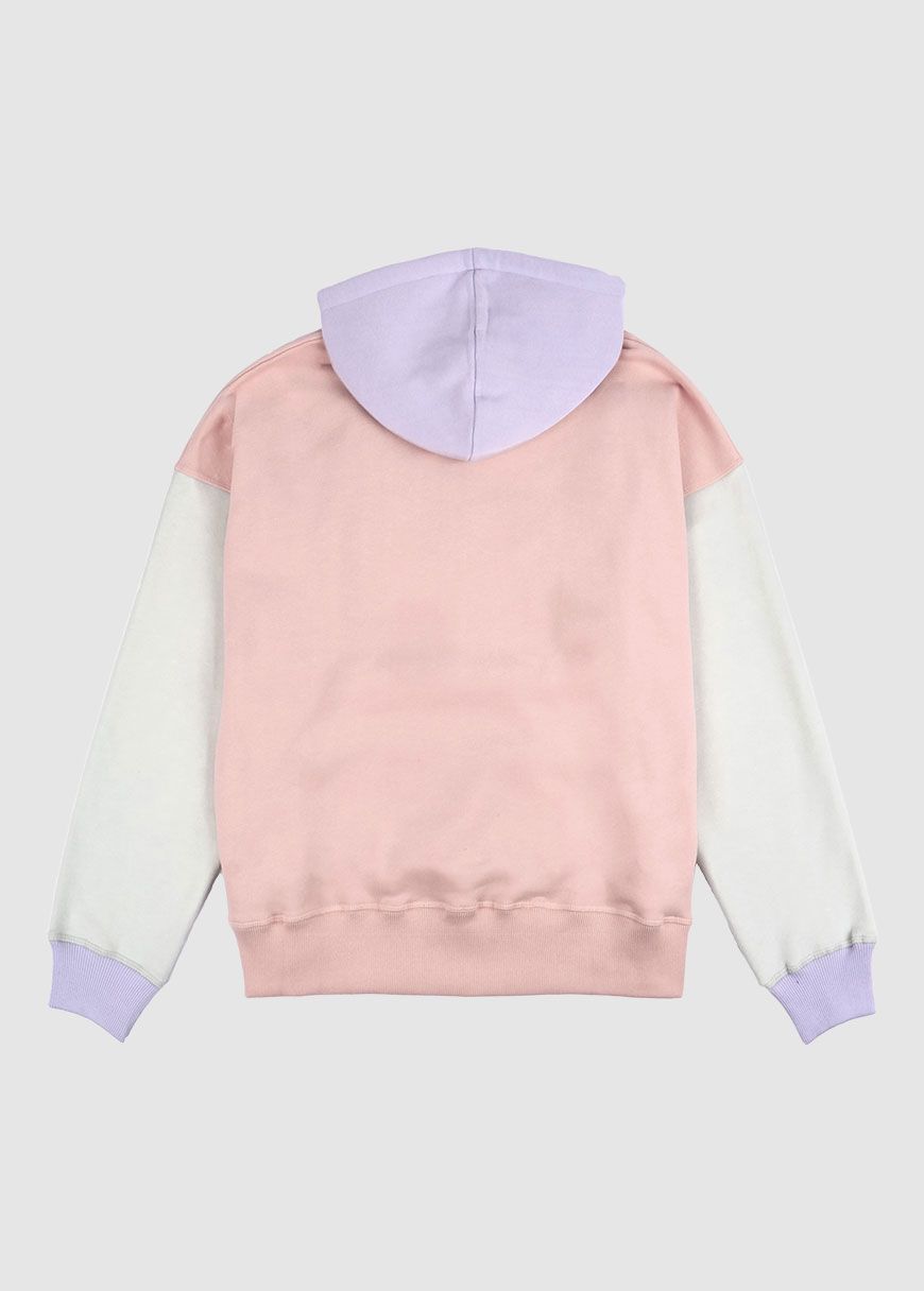 Women's Oversized Color Block Hoodie