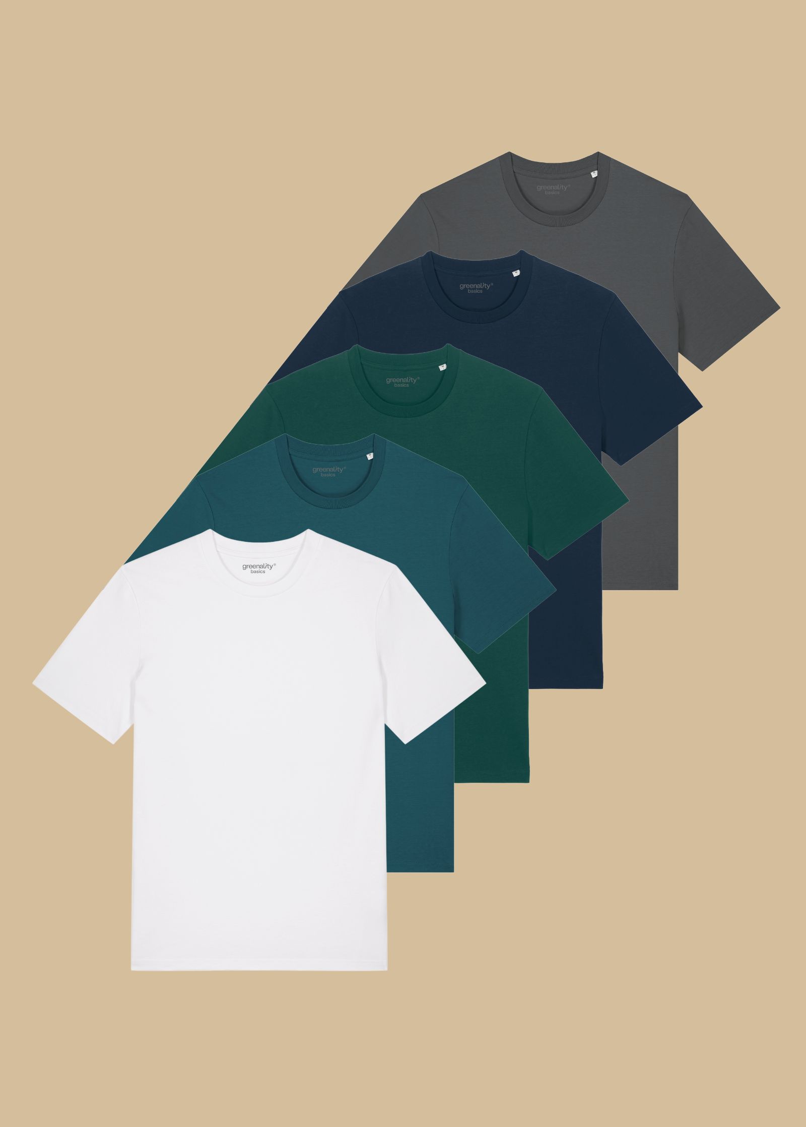 Classic T-Shirt Man 5er Pack Mix 4