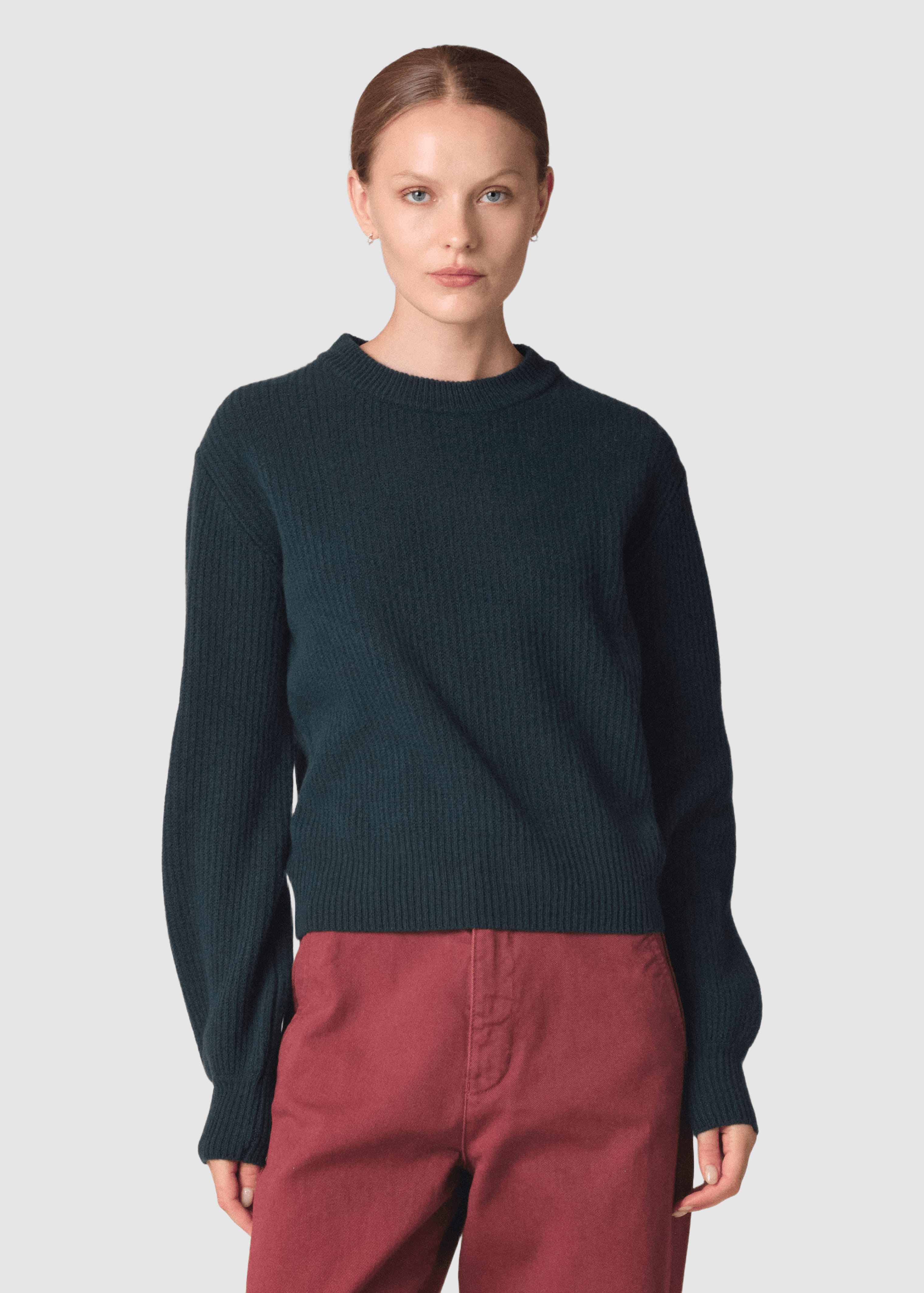 Gerda Knit Moss Green