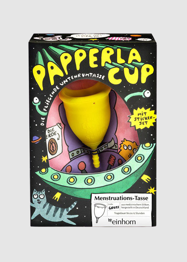 Menstruationstasse Papperlacup