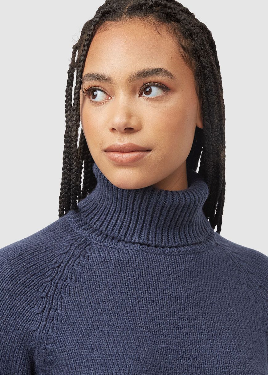 W Highline Wool Turtleneck Sweater