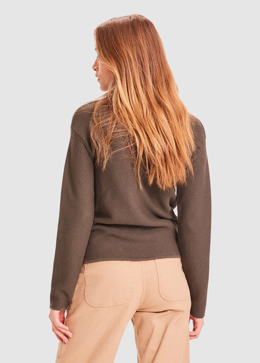 Myrthe Basic Cotton Mock Neck Myrthe Basic Cotton Mock Neck
