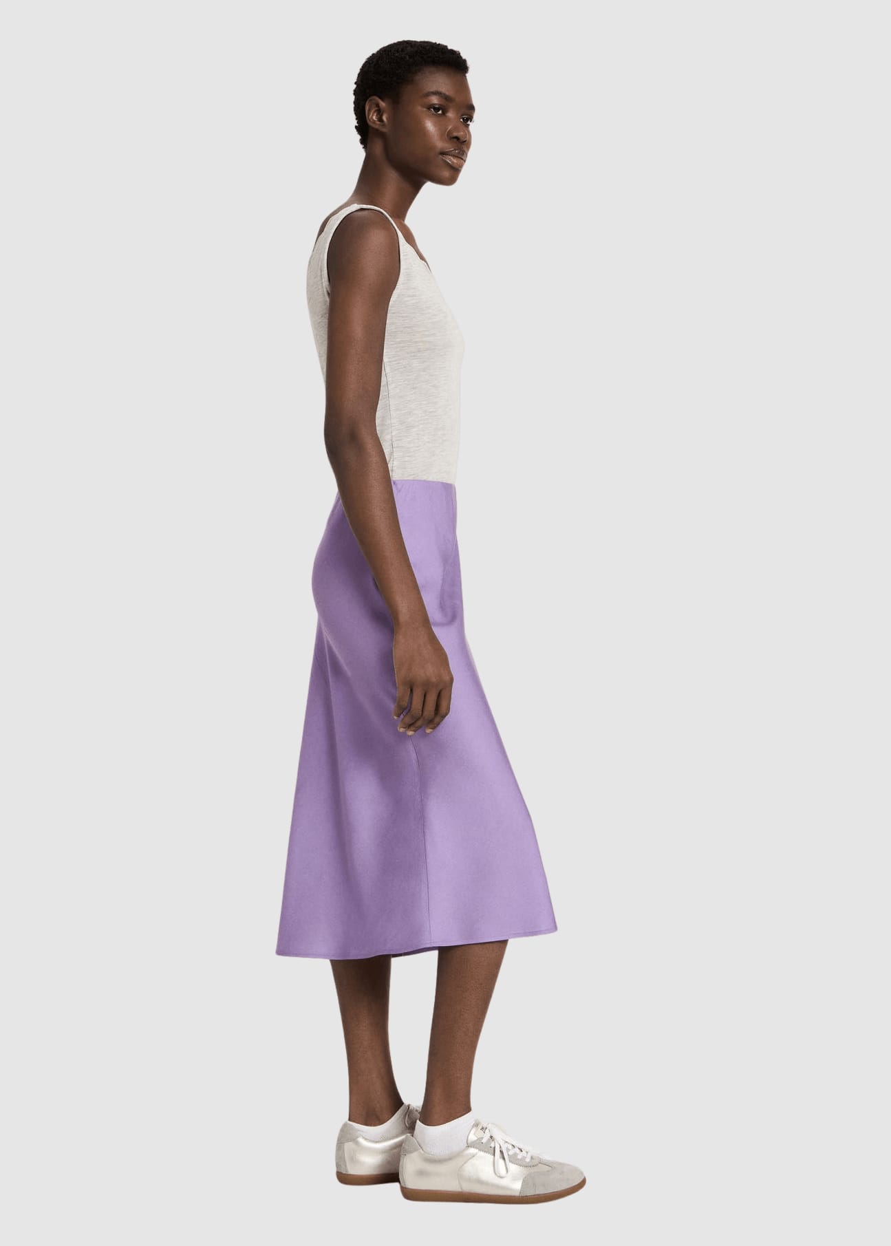 Midirock Aus Tencel Purple Haze Midirock Aus Tencel Purple Haze