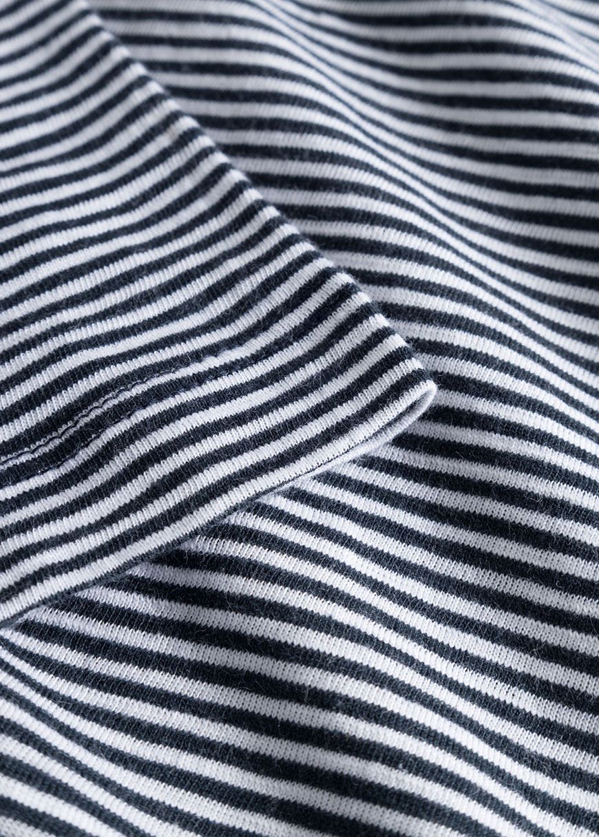 Regular Striped Basic Tee Regular Striped Basic Tee