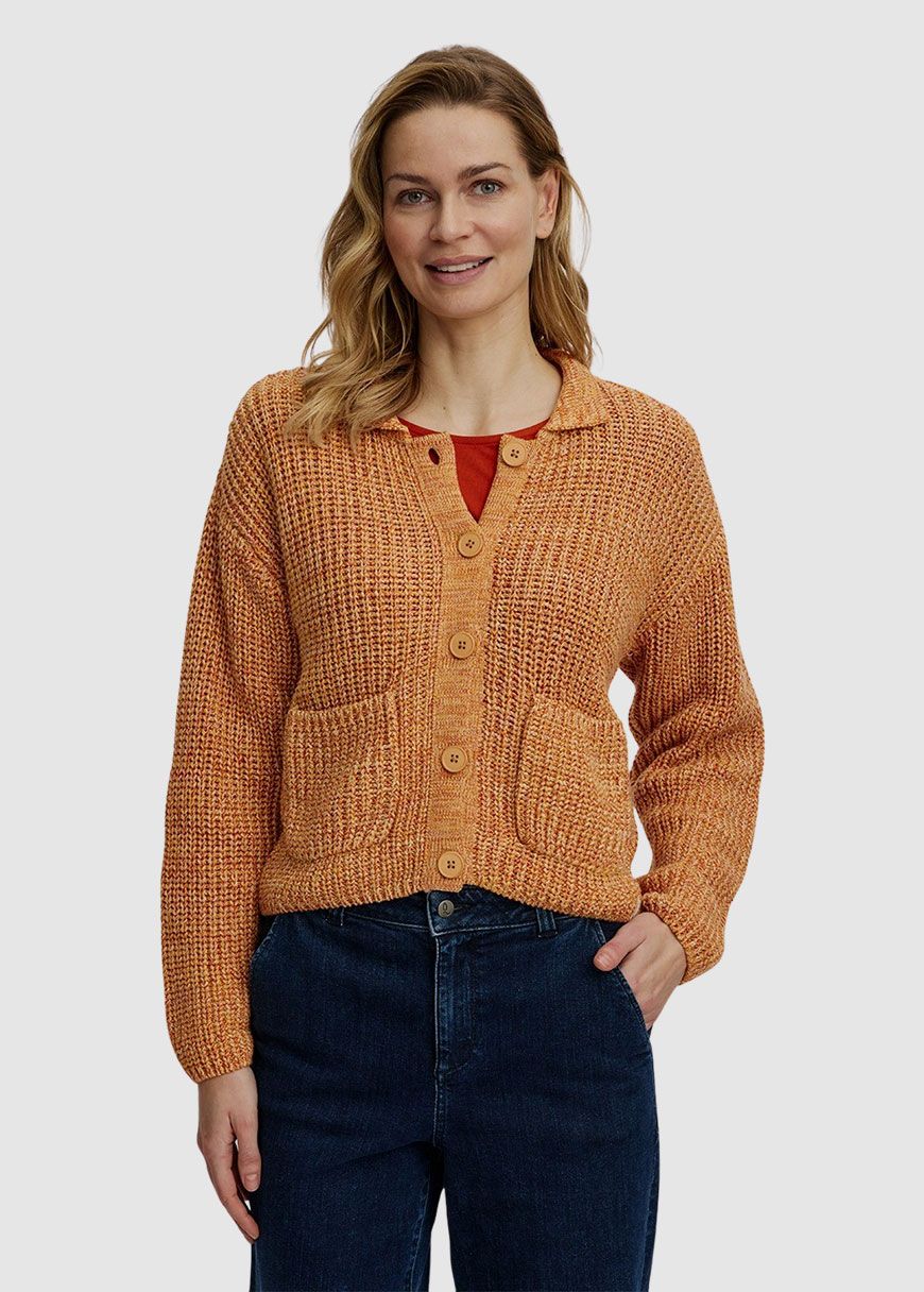 Strickjacke im Retro-Look