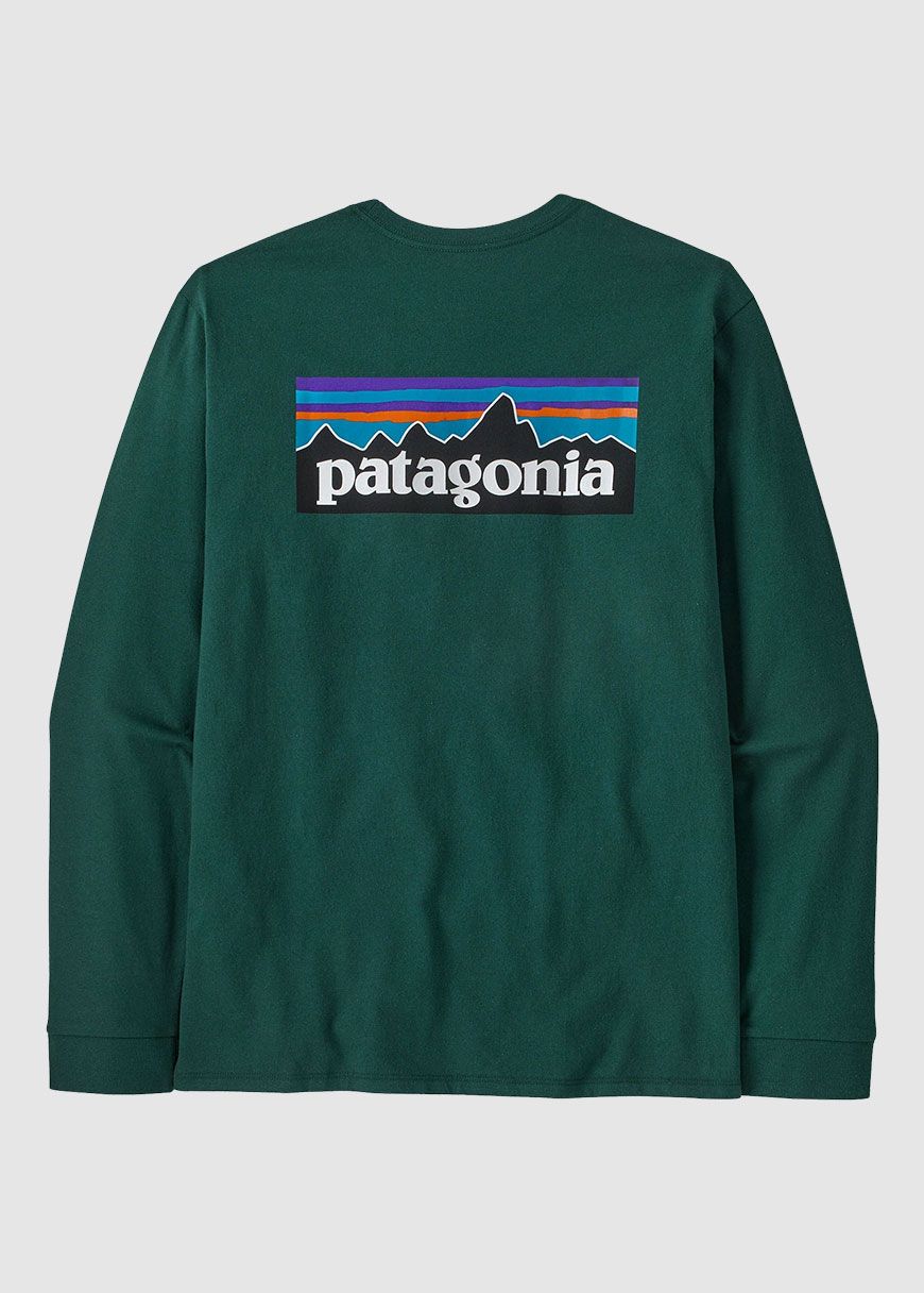 M's L/S P-6 Logo Responsibili-Tee